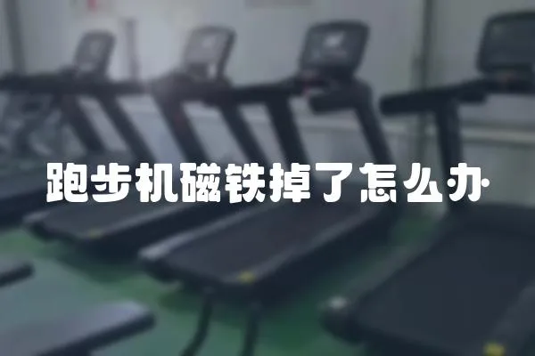 跑步機磁鐵掉了怎么辦
