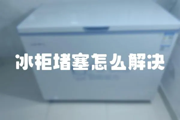 冰柜堵塞怎么解決