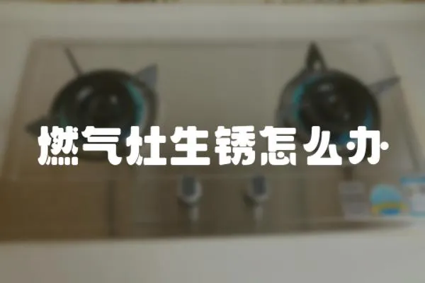 燃氣灶生銹怎么辦