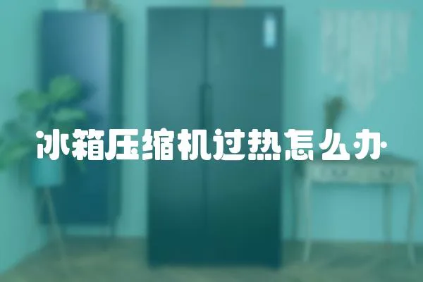 冰箱壓縮機過熱怎么辦