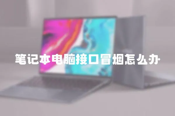 筆記本電腦接口冒煙怎么辦