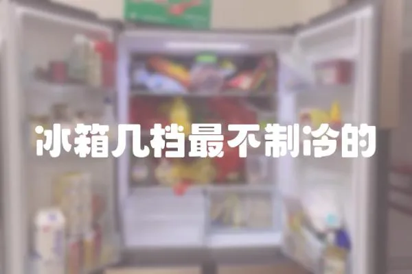 冰箱幾檔最不制冷的