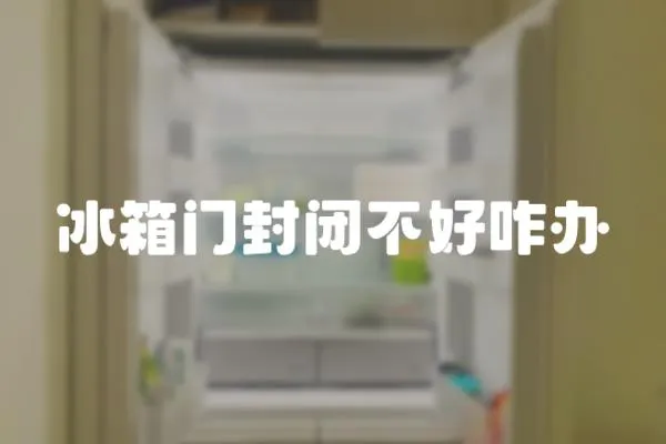 冰箱門封閉不好咋辦