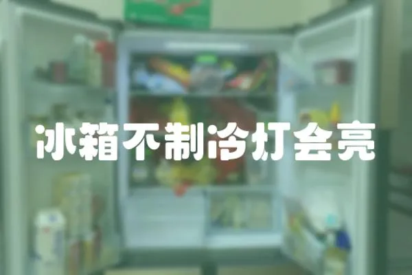 冰箱不制冷燈會亮