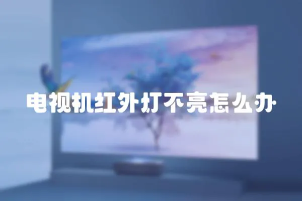 電視機(jī)紅外燈不亮怎么辦