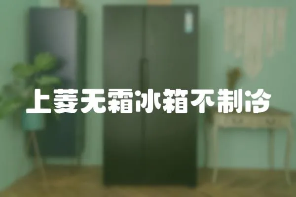 上菱無霜冰箱不制冷