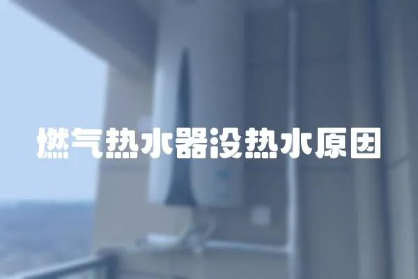 燃?xì)鉄崴鳑]熱水原因