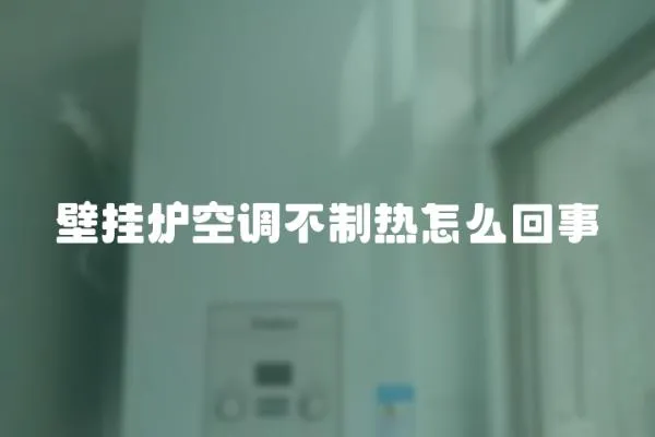 壁掛爐空調不制熱怎么回事