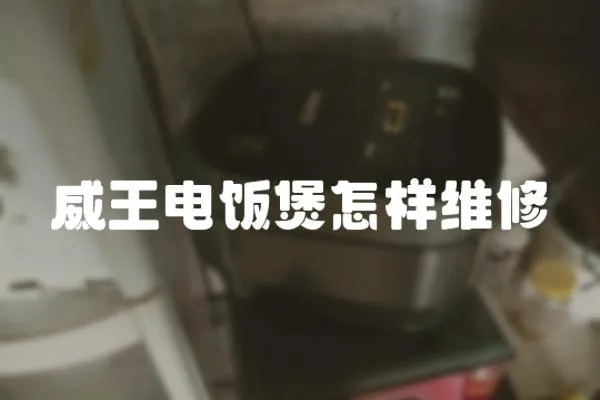 威王電飯煲怎樣維修