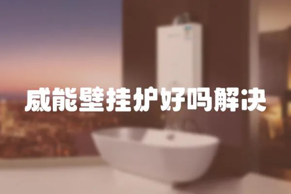 威能壁掛爐好嗎解決