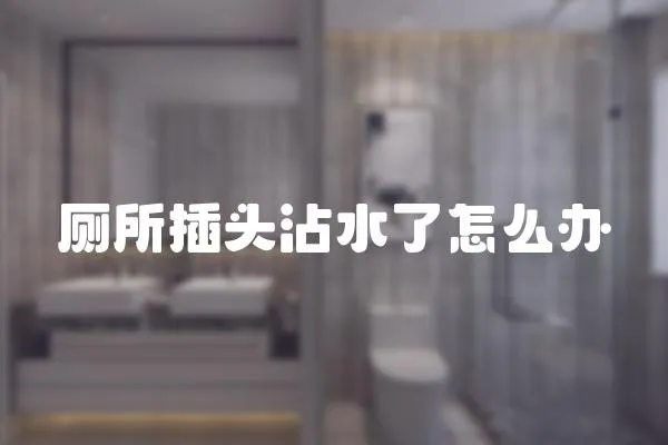 廁所插頭沾水了怎么辦