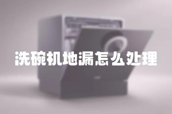 洗碗機地漏怎么處理
