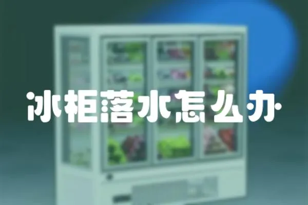 冰柜落水怎么辦