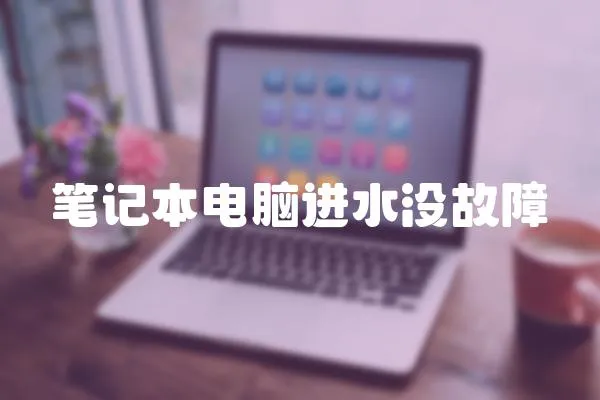 筆記本電腦進(jìn)水沒(méi)故障