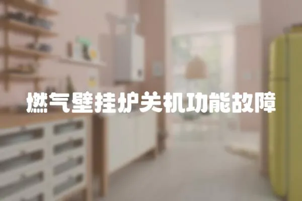 燃?xì)獗趻鞝t關(guān)機(jī)功能故障