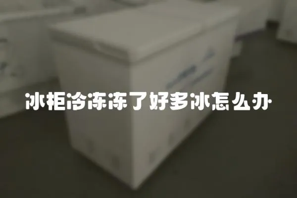 冰柜冷凍凍了好多冰怎么辦