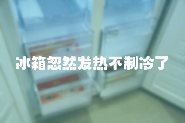 冰箱忽然發熱不制冷了