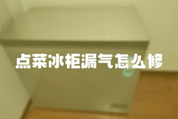 點菜冰柜漏氣怎么修