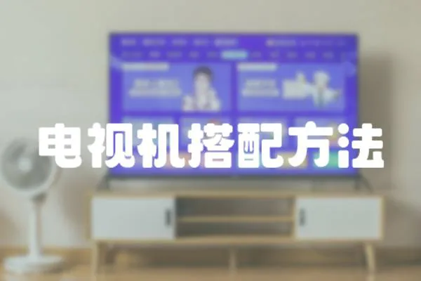 電視機搭配方法