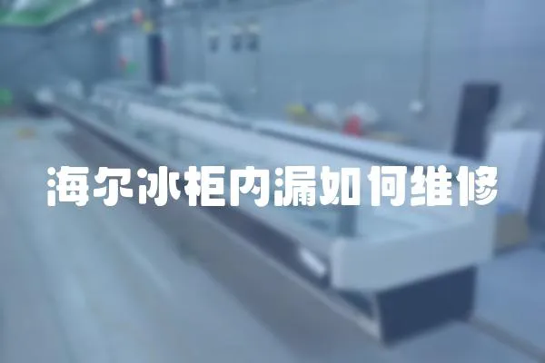 海爾冰柜內漏如何維修