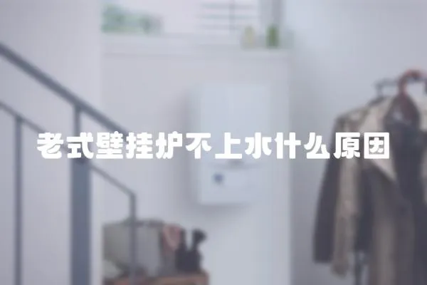 老式壁掛爐不上水什么原因