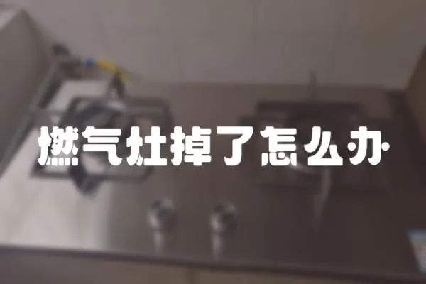 燃?xì)庠畹袅嗽趺崔k