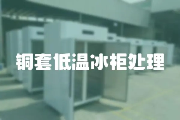 銅套低溫冰柜處理