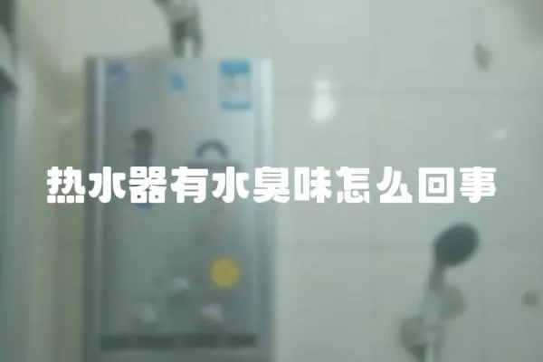 熱水器有水臭味怎么回事