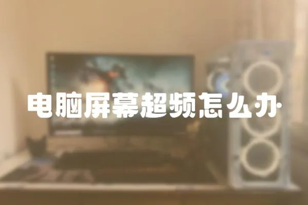 電腦屏幕超頻怎么辦