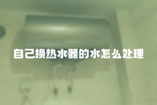 自己換熱水器的水怎么處理