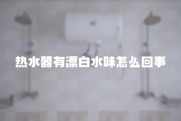 热水器有漂白水味怎么回事