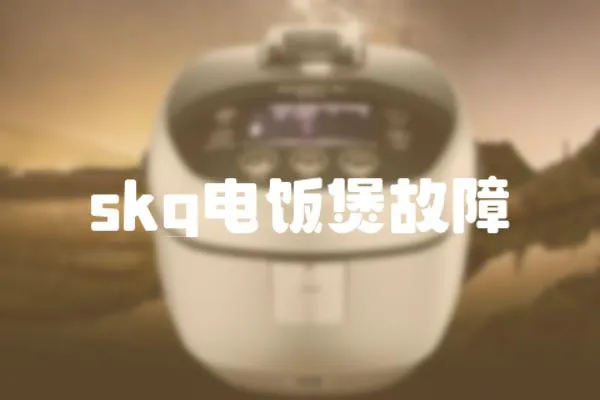 skg電飯煲故障