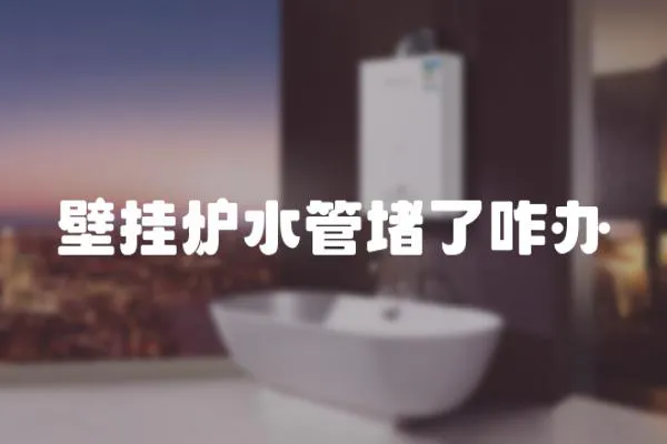 壁掛爐水管堵了咋辦