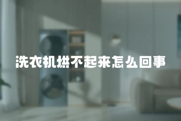 洗衣機烘不起來怎么回事