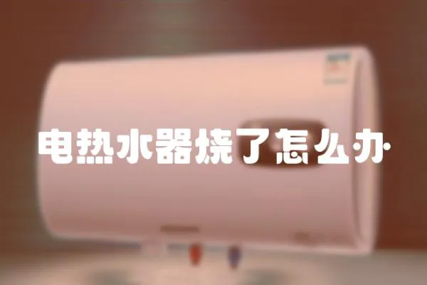 電熱水器燒了怎么辦