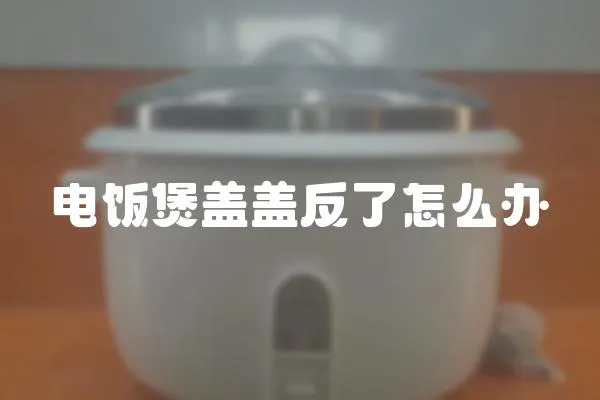 電飯煲蓋蓋反了怎么辦