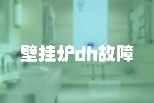 壁掛爐dh故障