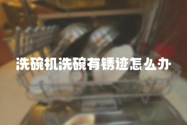 洗碗機洗碗有銹跡怎么辦