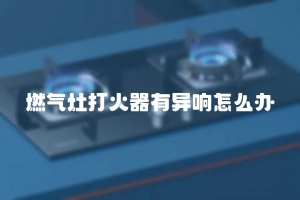 燃?xì)庠畲蚧鹌饔挟愴懺趺崔k