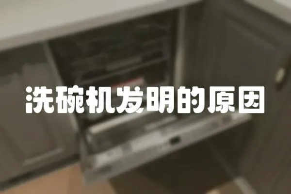 洗碗機(jī)發(fā)明的原因