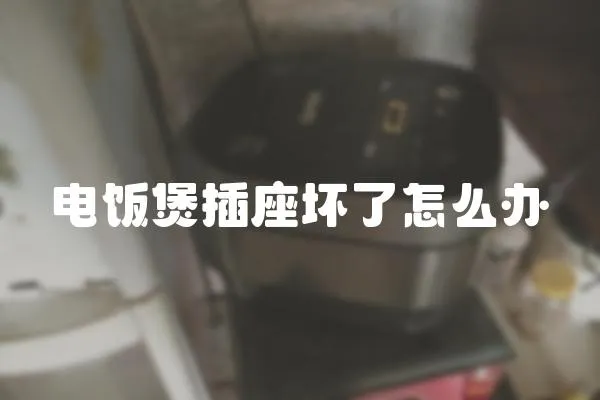 電飯煲插座壞了怎么辦