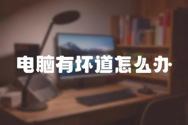 電腦有壞道怎么辦