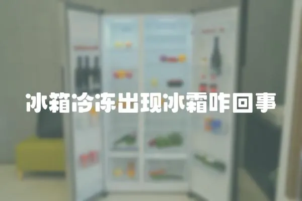 冰箱冷凍出現(xiàn)冰霜咋回事