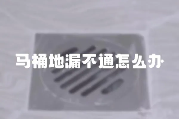 馬桶地漏不通怎么辦