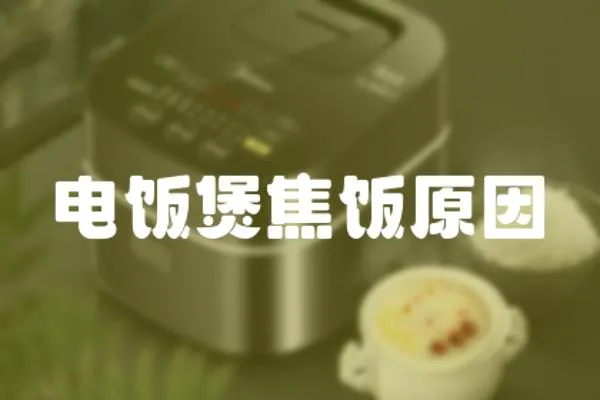 電飯煲焦飯原因