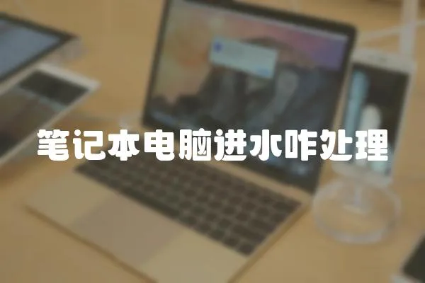 筆記本電腦進水咋處理