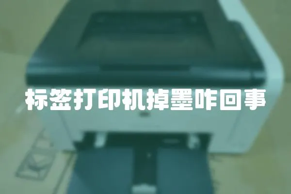標(biāo)簽打印機(jī)掉墨咋回事