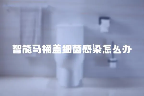智能馬桶蓋細菌感染怎么辦