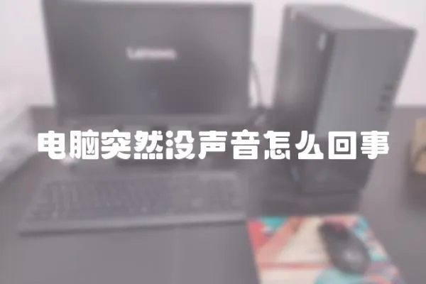 電腦突然沒聲音怎么回事