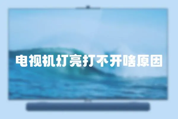 電視機燈亮打不開啥原因